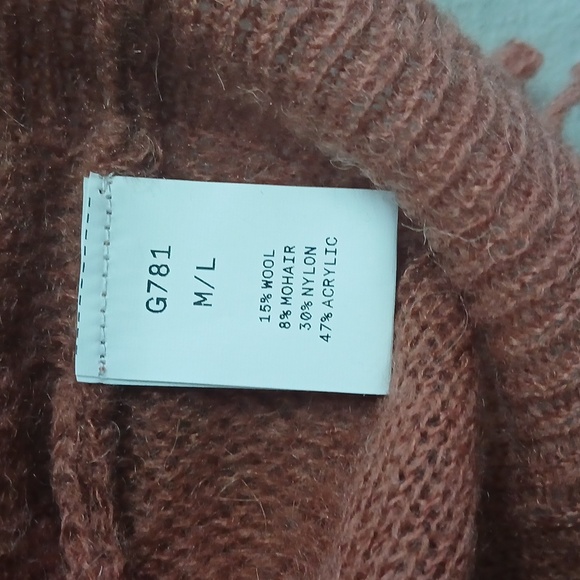 KERISMA Wool Knits Sleeveless Fringe Top. Sizde M/L NWOT - Picture 5 of 7